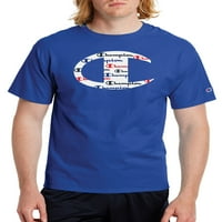 Графичка маица за маички за маички за машки шампионки