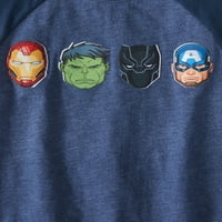 Зачудувајте ја маицата со кратки ракави со кратки ракави на Avengers