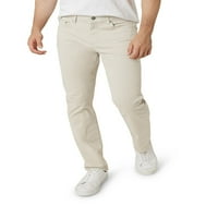 Chaps Машка машка 5 -џебна тетка, тенок права крајбрежна панталона за миење на крајбрежјето - Големини до