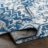 Уметнички ткајачи Пелуса Сина 7'10 10 'Традиционална килим за ориентална област