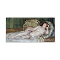 Трговска марка ликовна уметност „Голема гола“ платно уметност од Реноар