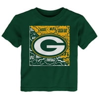 Green Bay Packers Toddler Boy SS Tee 9k1t1fgn 3t