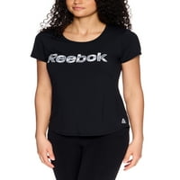 Графички мета за кратки кратки ракави на Reebok женски