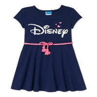 Фустан со лого на логото на Дизни со јаже, големини 4-18