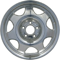 Преиспитано ОЕМ алуминиумско тркало, полирано и светло сребро, се вклопува во 1998 година- Mercedes CLK320