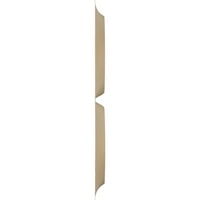 Ekena Millwork 5 8 W 5 8 H ADONIS ENDURAWALL Декоративен 3Д wallиден панел, Ultracover Satin Smokey Beige