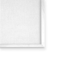 Ен Бејли уметност смели црвени афиони цвета модерна бела грнчарска врамена сликарска уметност печатење