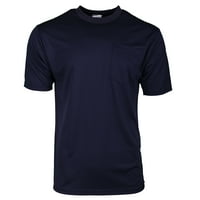 Изведба на џебна маица со краток ракав за перформанси - морнарица