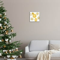 Сјајни виси Божиќни божици за празник графичка уметност сива врамена уметничка печатена wallидна уметност