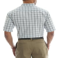 Кратка кошула со кратки ракави на Wrangler, отпорна на карирана кошула