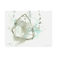 Трговска марка ликовна уметност 'Minty Taupe I' Canvas Art од ennенифер Голдбергер
