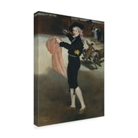 Трговска марка ликовна уметност 'Mademoiselle v Во костумот на Еспада' платно уметност од Едуард Манет