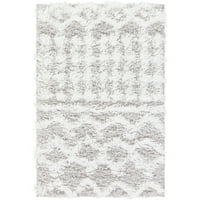 Уметнички ткајачи Урбана Шаг Трелис област килим, сива, 2 '2'11