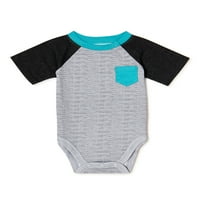 Garanimals Baby Baby Baby Shorty Recove Codysuit, големини 0M-24M