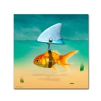 Трговска марка ликовна уметност „златна риба“ платно уметност од Марк Ашкенази