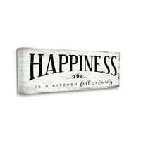 Sumpell Industries Среќата е кујна полна со семејни рустикални чувства, 30, дизајнирани од Дафне Полсели