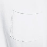 Без граници издолжена маица за кратки ракави за мажи и големи машки, достапна до големина 3XL