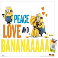 Милиони за осветлување - banиден постер на банани, 22.375 34