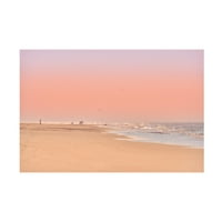 Кора Ниле „Вечерна плажа“ платно уметност
