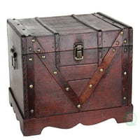 Дрвена кутија за богатство, градите на богатство на стар стил