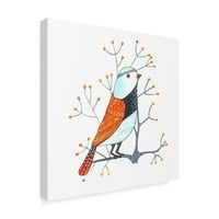 Трговска марка ликовна уметност „Дизајн на птици 3“ платно уметност од Мишел Кембел
