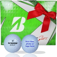 Десетина персонализирани меки топки за голф од Bridgestone Treo - Персонализирани меки топки за голф се втиснети со сопствено лого, фотографија или фраза. Сега во Божиќнот?