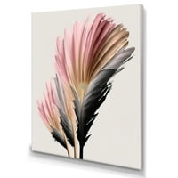 DesignArt Pink и Beige Gerbera Hyperrealistic Flowers II Canvas Wallидна уметност