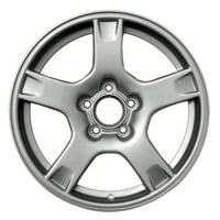 8. Предно преиспитано тркало од алуминиум ОЕМ, сребро, вклопува во 1997 година- Chevrolet Corvette