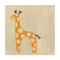 Трговска марка ликовна уметност „Најдобри пријатели жирафа“ платно уметност од Шариклија Зарис