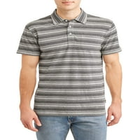 Текстурирана полова кошула со кратки ракави на Ли Машка