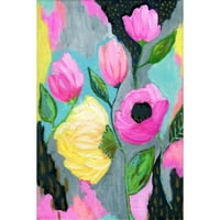 Мармонт Хил Задебелни цвеќиња од illил Ламберт Сликарство на печатење на завиткано платно