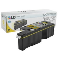 Компатибилен Dell 331-0777, 331-0779, 331- Сет на касети со тонер во боја: цијан, магента и жолта