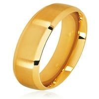 Крајбрежен накит златен позлатен прстен од не'рѓосувачки челик
