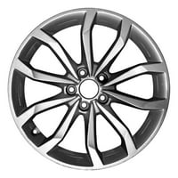 Каи го преиспита ОЕМ алуминиумско тркало, сите насликани светло искра сребро, се вклопуваат - Audi A4