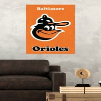 Балтимор Ориолес - Постери за ретро лого, 22.375 34