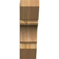 Ekena Millwork 6 W 20 D 20 H Legacy Slat Rough Sawn Brace, западен црвен кедар