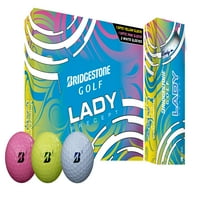 Bridgestone Golf Lady Precect Golf топки, разновидни бои, пакет