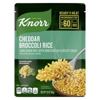 Knorr Подготвен да го загрее производителот на оброци за брза и лесна странична четка брокула ориз подготвен за само секунди 8. Оз