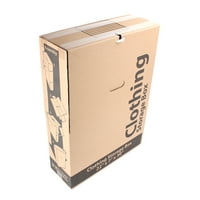 Кутија за складирање на облека за пенкало+опрема, рециклирана кутија за движење и складирање на Крафт, 22L