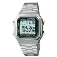 Illuminator Illuminator Illuminator Silver Silver Digital Watch A-178Wa-1