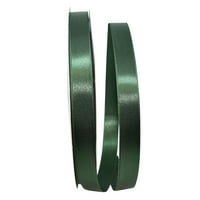 Reliant Ribbon Double Face Satin Fore Shouse Green Green Polyester Ribbon, 3600 0,62