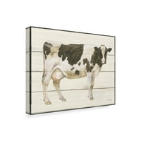 Трговска марка ликовна уметност „земја крава VII“ платно уметност од Jamesејмс Виенс