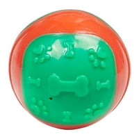 Време на одмор Црвена и зелена топка играчка за кучиња