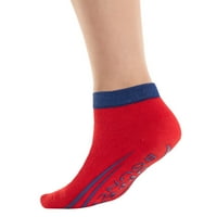 Чорапи на Трамполин на горниот дел од маки на макхрус - црвени за деца: Возраст до години