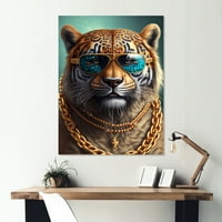 DesignArt Tiger Commber I Canvas wallидна уметност